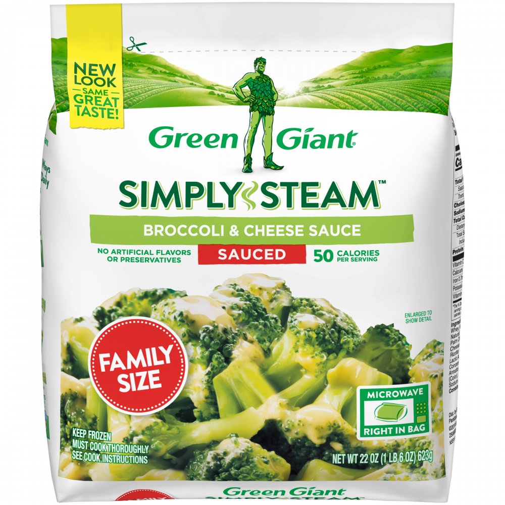 Green giant broccoli and cheese nutrition