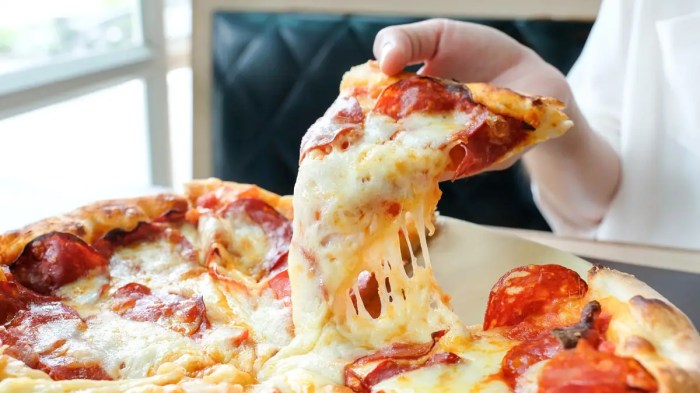 Cheese pizza slice nutrition