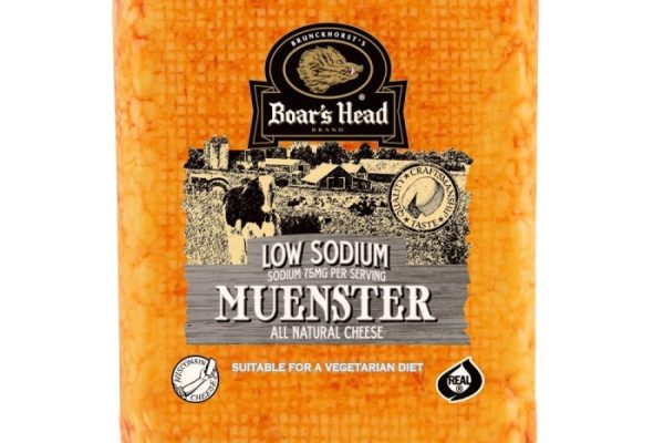 Boar's head muenster cheese nutrition facts