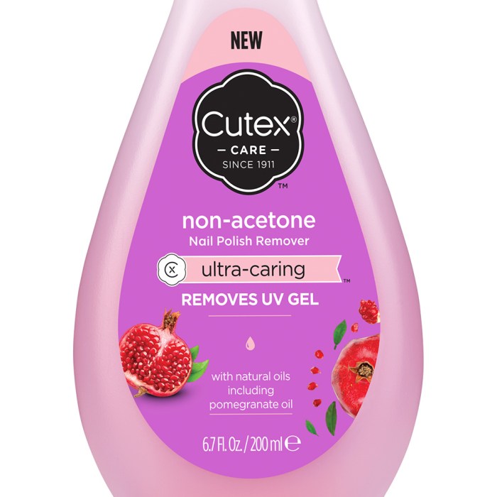 Nail polish remover no acetone