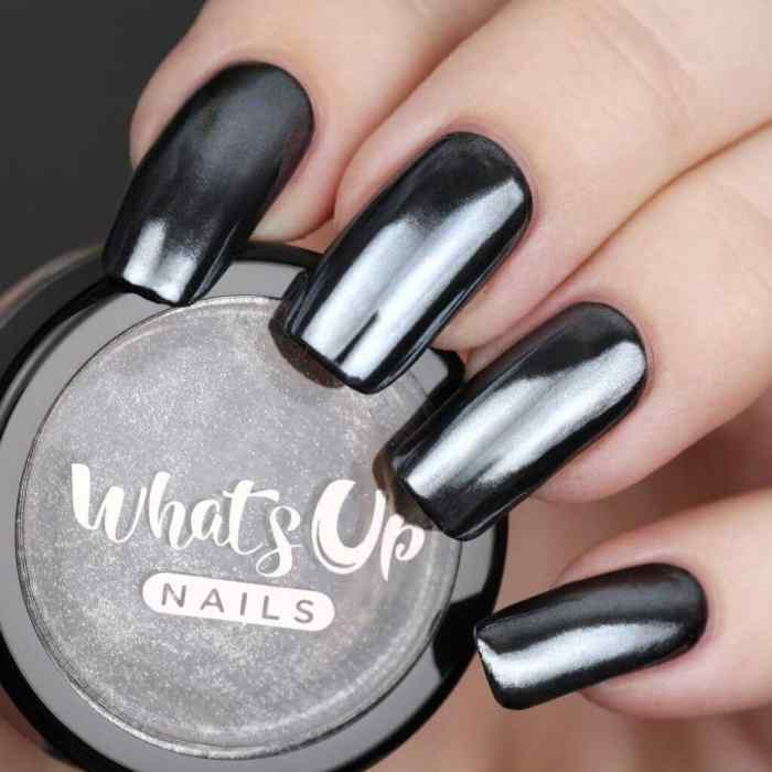 Nail black polish dark polishes nails makeup us