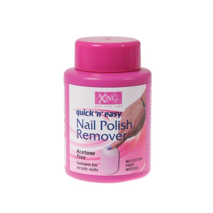 Nail polish remover no acetone