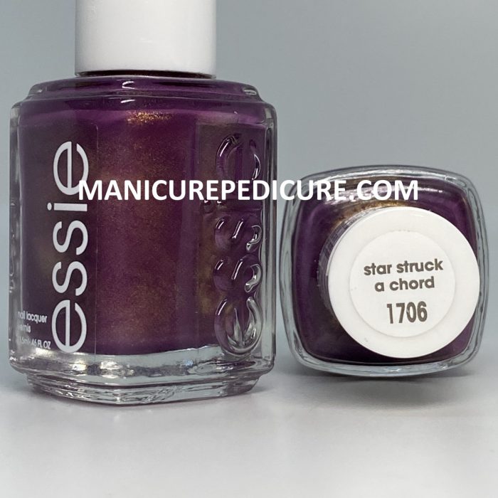 Eggplant color nail polish