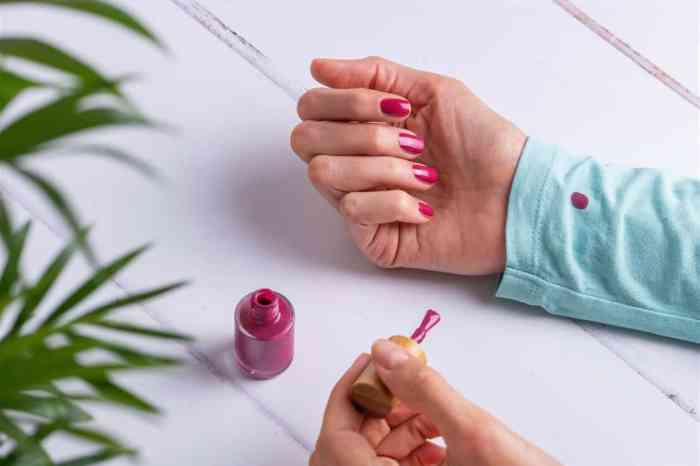 How to get nail polish off fabric