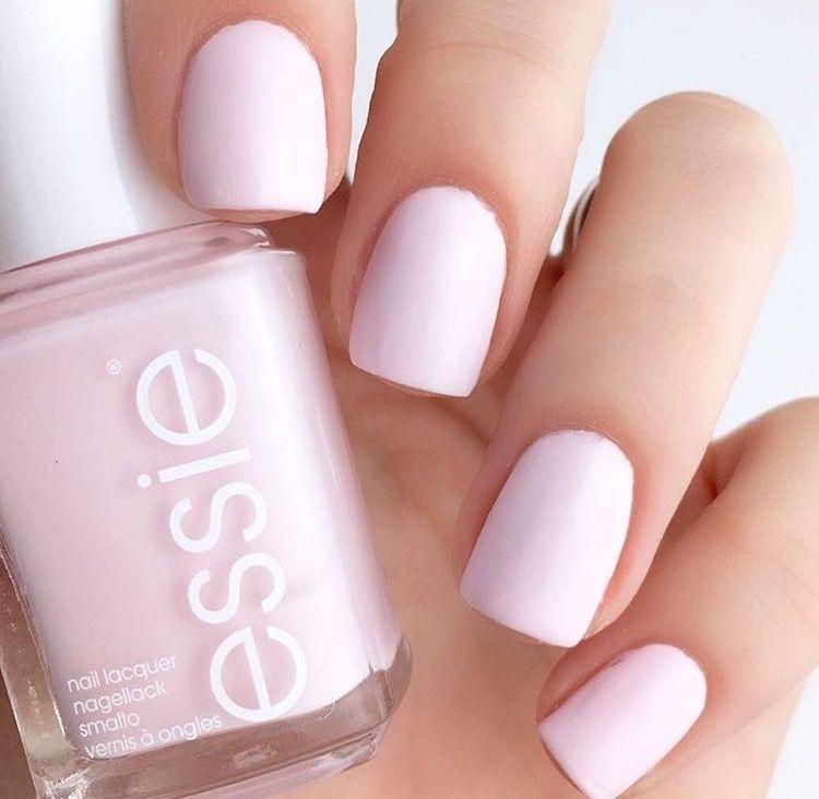 Essie light pink nail polish