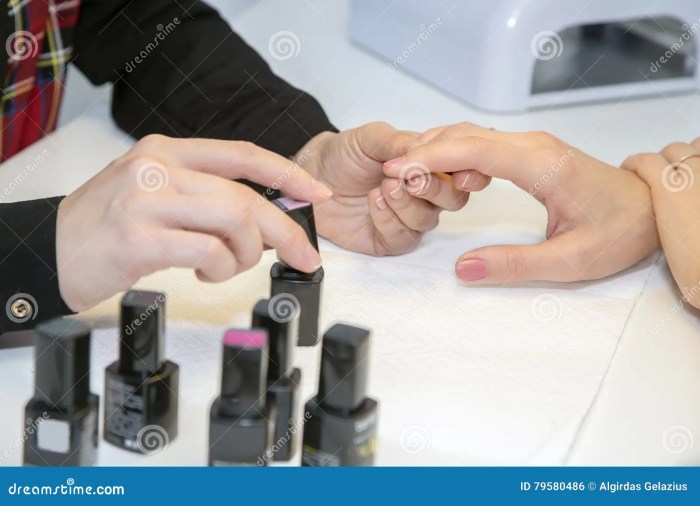 Manicurist nail polish