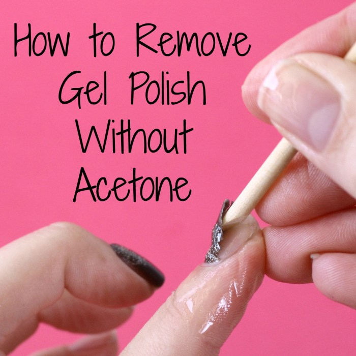 How can you make nail polish remover